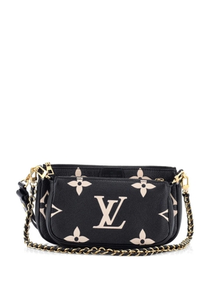 Louis Vuitton Pre-Owned Multi Pochette Accessoires Bicolor Monogram Empreinte Giant crossbody bag - Black