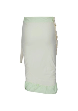 Ottolinger twisted reversible skirt - Green