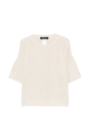 Fabiana Filippi short-sleeve sweater - Neutrals