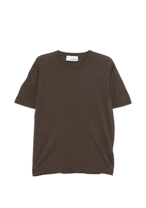 Costumein Sofia short-sleeve top - Brown