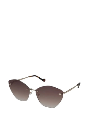 LIU JO heart-detail sunglasses - Gold