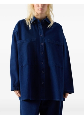 American Vintage Comow chest-pocket shirt - Blue