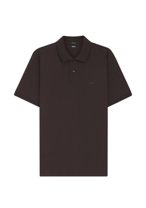 BOSS short-sleeve polo shirt - Brown