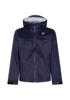K-Way Chairman logo-detail hooded jacket - Blue