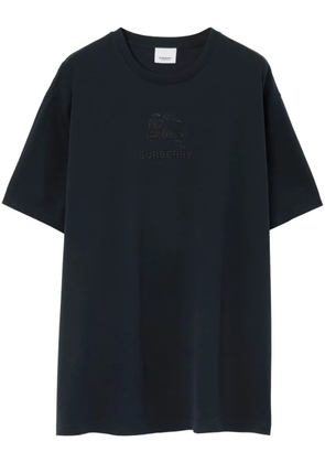 Burberry EKD cotton T-Shirt - Blue