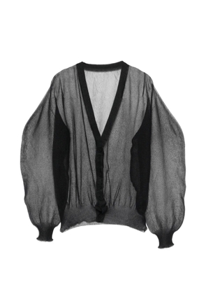 Issey Miyake V-neck cardigan - Black
