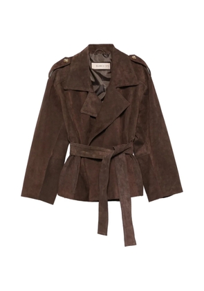 Blanca Vita belt button jacket - Brown