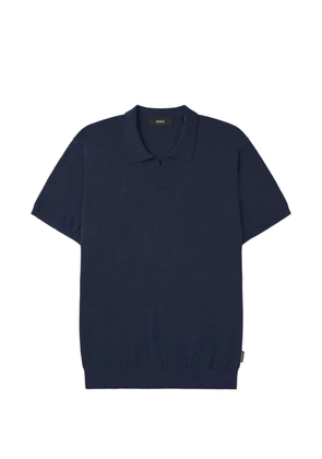 Ecoalf knitted polo shirt - Blue