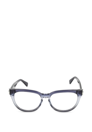 Longchamp oval frame glasses - Blue