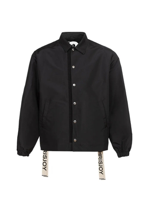 Khrisjoy Coach tie detail shirt jacket - Black