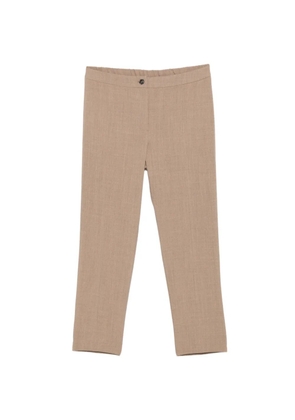 Marina Rinaldi button-fastening trousers - Neutrals