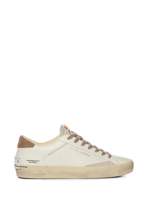 Crime London leather sneakers - Neutrals