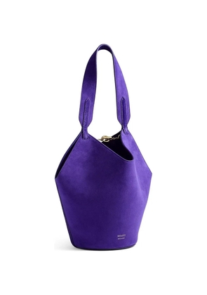 KHAITE mini Lotus tote bag - Purple