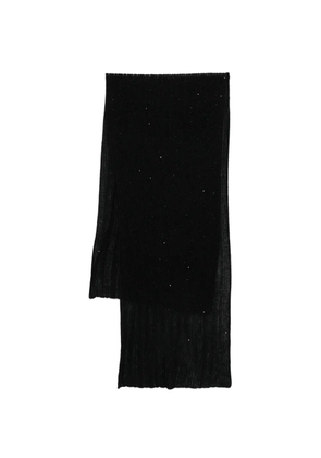Gentry Portofino sequin scarf - Black