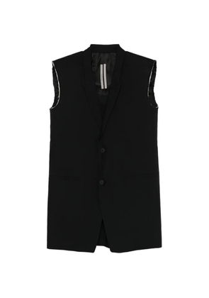 Rick Owens V-neck gilet - Black