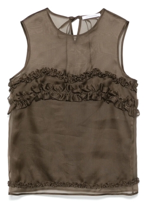 Cecilie Bahnsen Orietta blouse - Brown