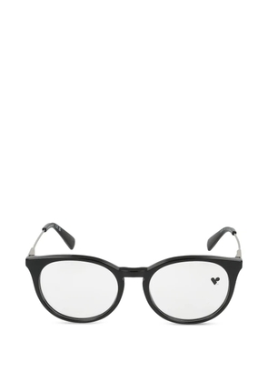 Longchamp oval-frame glasses - Black