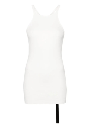 Rick Owens DRKSHDW racerback cotton tank top - White