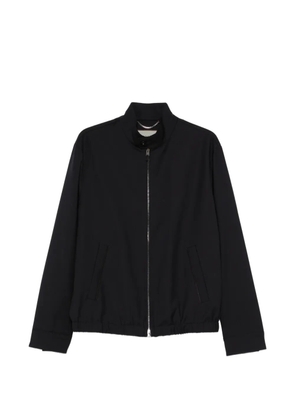 Canali zip-up bomber jacket - Blue