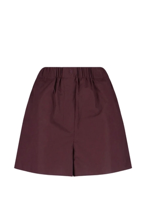 The Frankie Shop Lui elasticated-waist mini shorts - Red