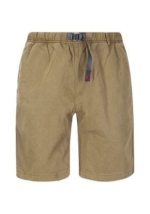Gramicci elastic-waistband shorts - Brown