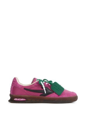 Off-White arrow appliqué sneakers - Pink