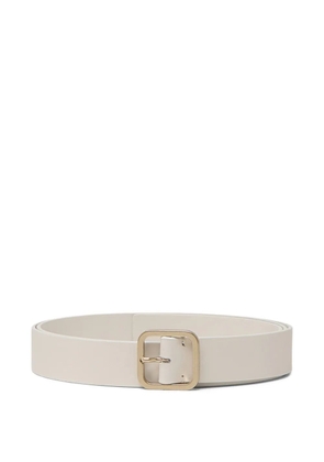 Marsèll Quadra square-buckle belt - White