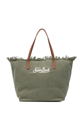 MC2 Saint Barth City fringed tote bag - Green