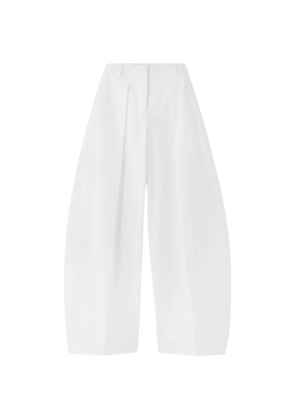 Jacquemus Le Pantalon Ovalo pleated trousers - White