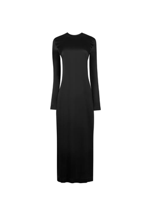 TOTEME satin maxi dress - Black