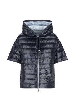 Herno hooded quilted coat - Blue