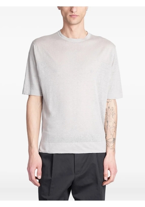 Ballantyne linen T-shirt - Grey