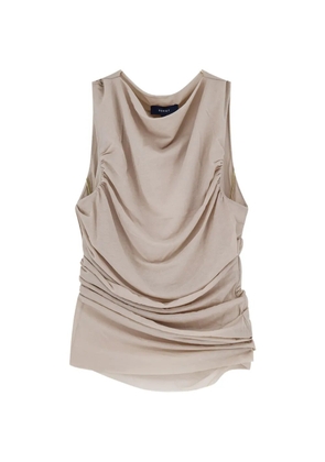 Soeur Irina draped top - Neutrals