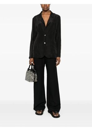 P.A.R.O.S.H. Saxon button patch-pocket blazer - Black