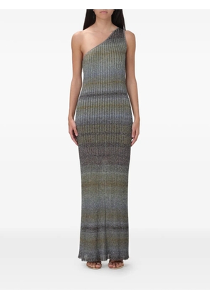 Missoni one-shoulder maxi dress - Grey