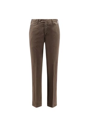 PT Torino charm flap trousers - Brown