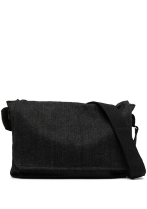 Off Duty Irfane cotton messenger bag - Black