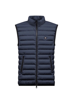 CAPE HORN Aike zip quilted gilet - Blue