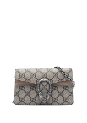 Gucci Pre-Owned 2016-2026 Mini GG Supreme Dionysus crossbody bag - Brown