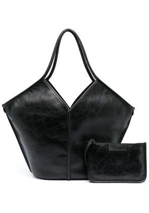 Hereu Callela leather tote bag - Black