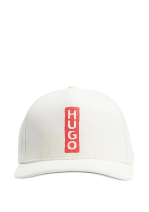 HUGO Jad-BL logo-embellished baseball cap - White