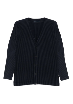 Homme Plissé Issey Miyake buttoned cardigan - Blue