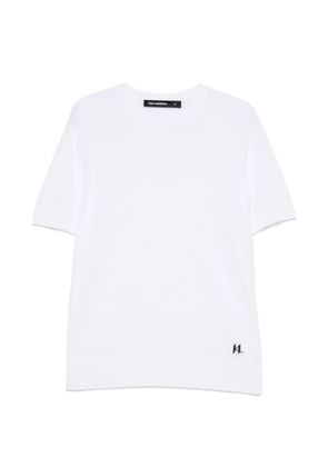 Karl Lagerfeld crew-neck T-shirt - White