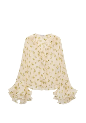 Dorothee Schumacher ruffled blouse - Neutrals