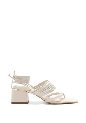 Amir Slama strappy tie-leg sandals - White