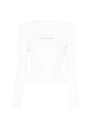 Alexander Wang logo-detail crew-neck T-shirt - White
