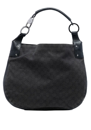 Gucci Pre-Owned 2016-2026 GG Denim shoulder bag - Black