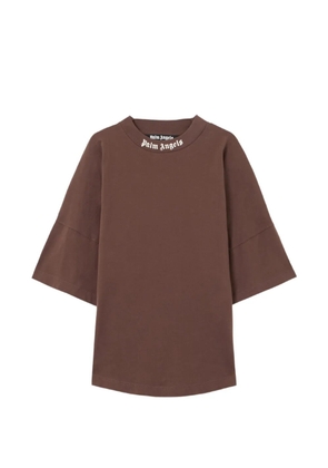 Palm Angels Classic logo T-shirt - Brown