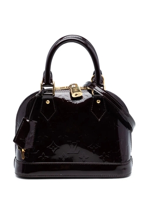 Louis Vuitton Pre-Owned 2013 Monogram Vernis Alma BB satchel - Purple