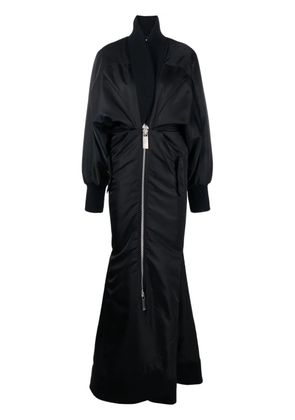 Off-White padded mermaid jacket dress - Black